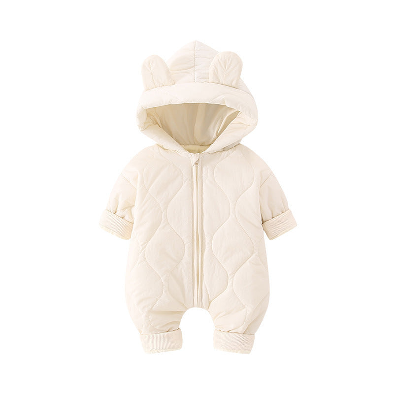 Bébé automne et hiver barboteuses vêtements thermiques